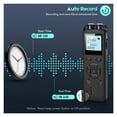 thumbnail image 4 of Digital Recorder Recorder with Playback and Activated Recorders Dictaphone Recording Device ,Multi-Function, 4 of 6