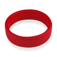 thumbnail image 6 of LeLuv Flat Band-Style Smooth Silicone Cock Ring | 38mm/43mm/48mm Red (3 Pack ), 6 of 8