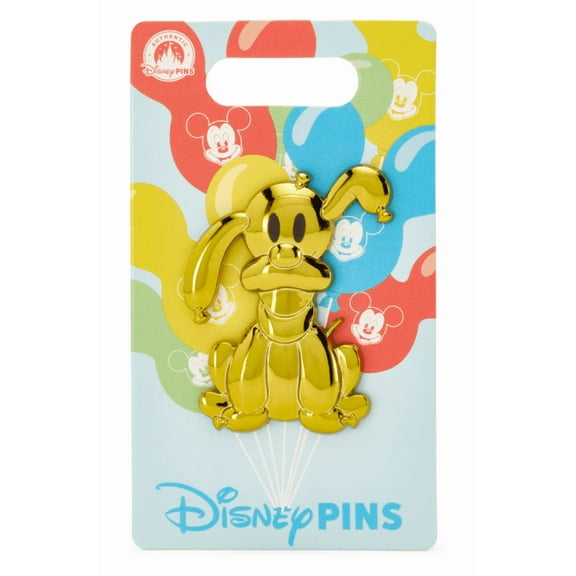 Disney Parks Pluto Balloon Pin New with Card