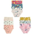 thumbnail image 2 of B&Q 9-Pack Cotton Briefs for Toddler Girls in Sizes 2T-7T | Affordable and Stylish Collection, 2 of 5