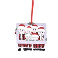 thumbnail image 1 of Moyic Decoración colgante de árbol de Navidad para el hogar, decoración de marco de fotos de para dormitorio de Navidad con cuerda, adorno Kits de decoración para fiestas 6 personas Moyic HA069345-05, 1 of 6