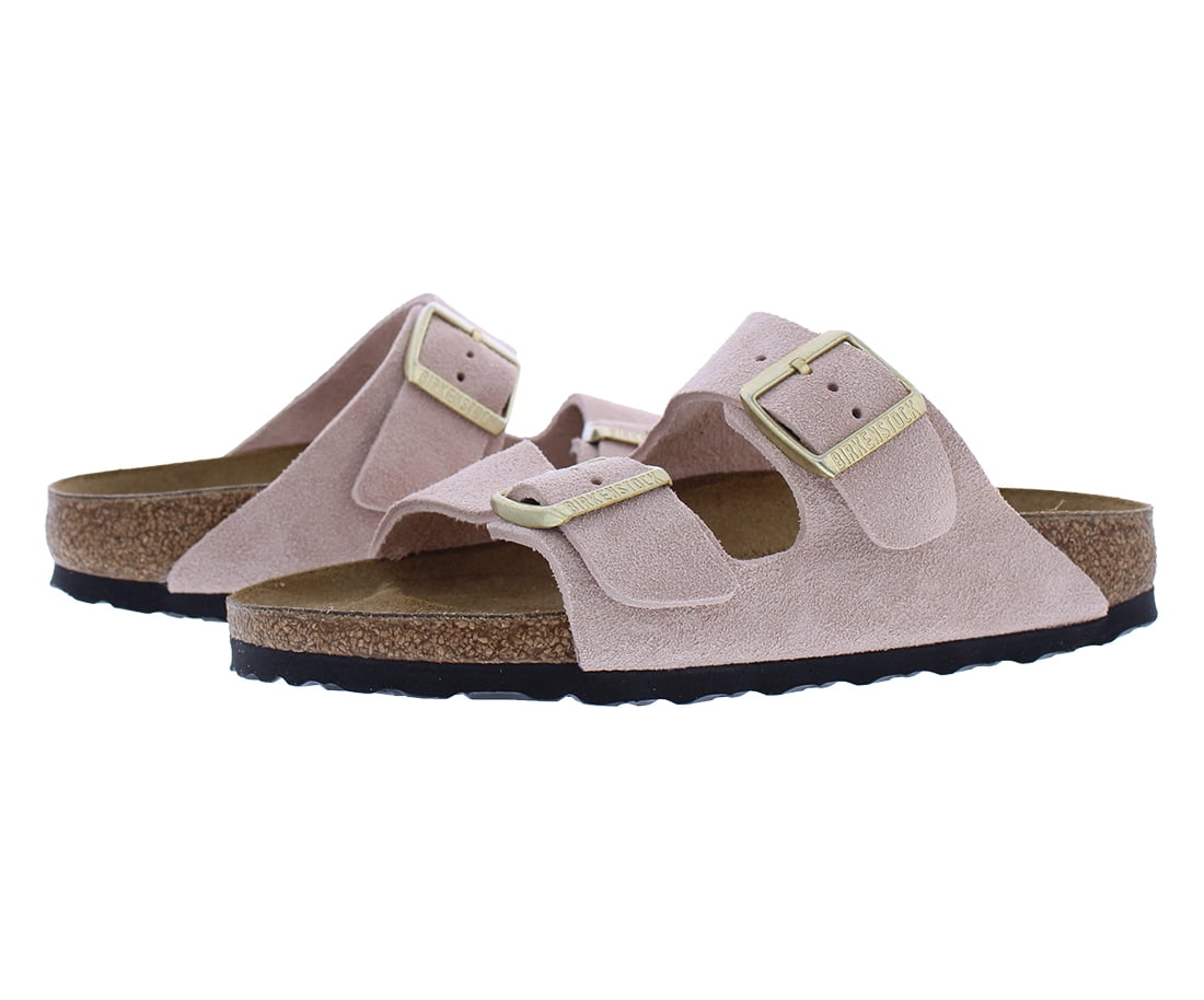 Birkenstock Arizona Narrow Unisex Shoes Size 3, Color: Light Rose
