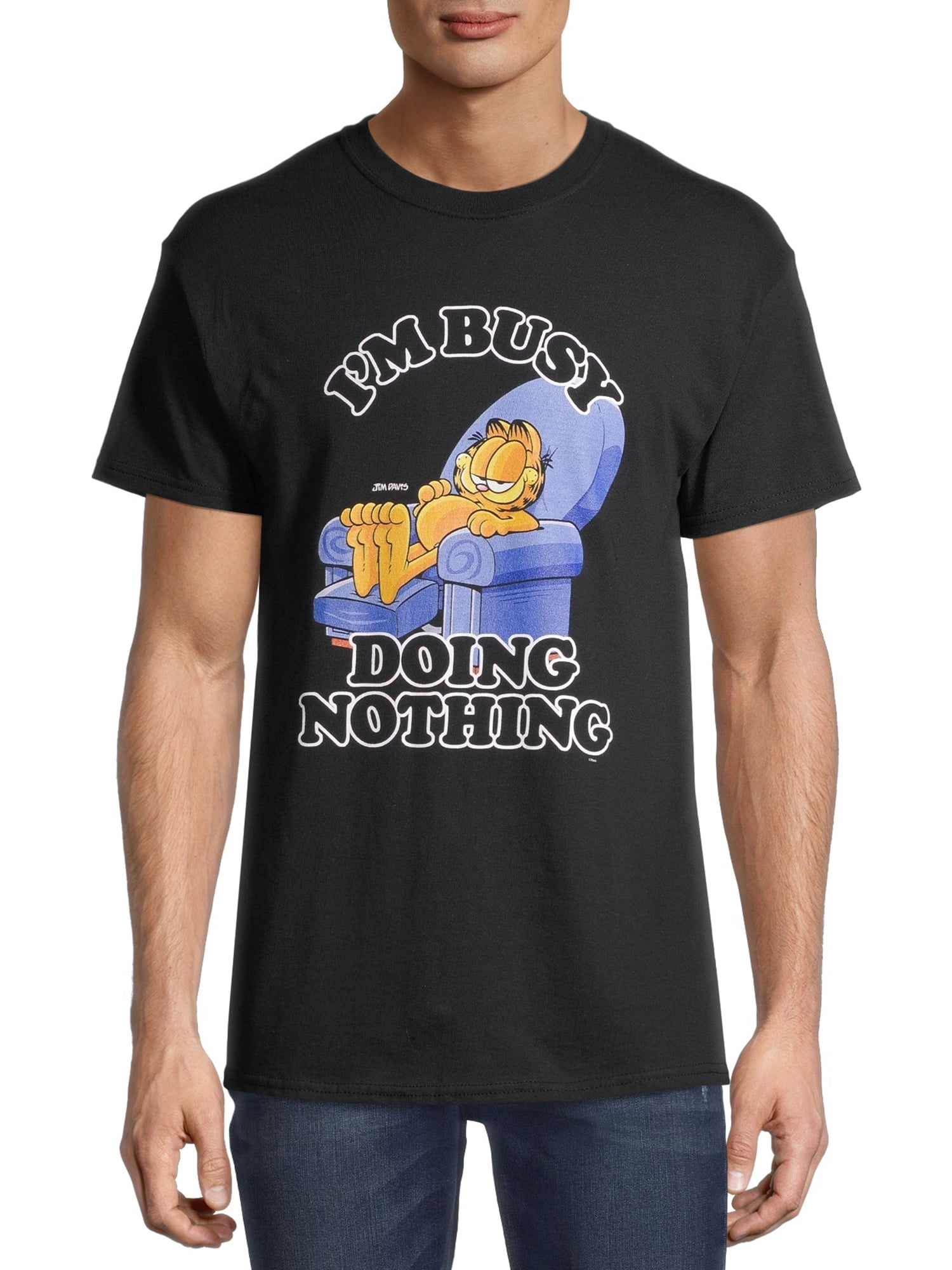 Garfield Waking Up Is Hard To Do T-Shirt Sizes S-3X NEW