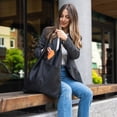 thumbnail image 2 of Bolso de mano Komal's Passion Leather Leather Leather para mujer, 2 of 7