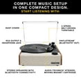 thumbnail image 2 of Victrola Eastwood II Bluetooth Record Player with 3 speed Turntable, 2 of 9