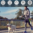 thumbnail image 2 of DEELLEEO Laisse Rétractable pour Chien 5M Extérieur Marche Randonnée Verrouillage à un Bouton Corde de Traction avec Poignée Antidérapante pour Chiens jusqu'à 20kg, 2 of 7