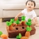 thumbnail image 2 of Juguete de zanahoria para perros, juguete masticable de rábano para tirar, juguetes interactivos para mascotas, campo de verduras interactivo, juguete masticable de verduras, 2 of 7