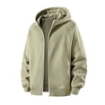 thumbnail image 5 of Kureaily Stylish Hoodies For Men Comfortable And Versatile Zip Up Sweatshirts For Casual Wear In Fall And Winter Casual Hooded Sweatshirts, 5 of 5