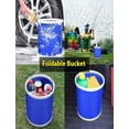 thumbnail image 2 of Portable Folding Car Water Bucket Versatile for Outdoor Barbecuing Fishing and Car Washing Easy to Store, 2 of 10