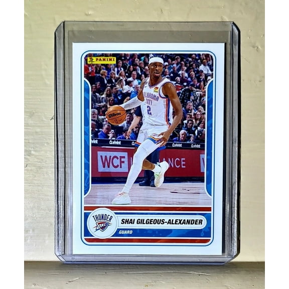 Shai Gilgeous-Alexander 2023-24 Panini NBA Basketball #48 Card OC Thunder