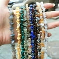 thumbnail image 3 of K-KED 10 String（10X34"）Freeform Natural Gemstone Chips Beads for Delicate Jewelry Making 5-8mm-Picture Stone, 3 of 9