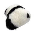thumbnail image 1 of Precioso cojín de peluche largo de oso panda para sofá, decoración para adolescentes. Cojín de respaldo, 1 of 8