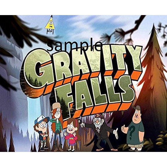 Deco Gravity Falls Edible Picture Cake Topper  fits 1/4 Sheet cake or larger