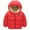 Red, variant on Winter Children Kid's Boy Girl Warm Hooded Jacket Coat Cotton-padded Jacket Parka Overcoat Thick Down Coat for 2-7T