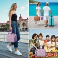 thumbnail image 7 of Womens Pioneer Flower Floral Print Pattern Lunch Box for Work,Insulated Lunch Bag for Women,Loncheras Para Mujer,Leakproof Adult Lunch Bag for Work,Beach,Travel,Picnic,Camping, 7 of 7