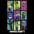 thumbnail image 2 of Men's Minecraft Boxed Mobs  Graphic Tee Black X Large, 2 of 5