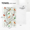 thumbnail image 2 of Cute Bird Kitchen Dish Towel Set of 2 Soft Absorbent Decorative Hand Towels Bird Gifts for Bird Lover Summer Tea Towels for Kitchen Farmhouse Bathroom Home Decor, 2 of 6