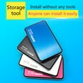 thumbnail image 5 of CIYISON Olmaster EB-2506U3 2.5'' External Hard Drive Enclosure USB3.0 HDD Storage for Case for Shell for PC Laptop Ultra Fas, 5 of 18