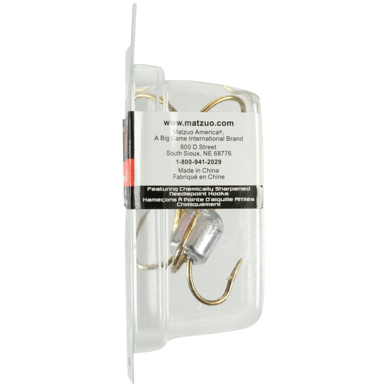 Matzuo Snag Treble Hook 1 Ounce Size 5/0 - For Snagging Both Bait & Game  Fish