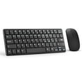 thumbnail image 1 of Keyboard Mouse Combo 2.4G Wireless Keyboard Mouse Set Office Keyboard Mouse Set Slim Design Plug and Play for PC Laptop Black, 1 of 8