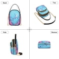 thumbnail image 3 of ALAZA Chain Crossbody Bags for Women Shark Coral under Sea Shoulder Handbag Phone Purse, 3 of 5