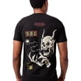 thumbnail image 5 of Stranger Things Hellfire Club Icons Men's Black Crew Neck Short Sleeve T-shirt-Small, 5 of 7