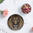 thumbnail image 3 of FMSHPON Lion Set of 8 Round Coaster for Drinks, Absorbent Ceramic Stone Coasters Cup Mat with Cork Base for Home Kitchen Room Coffee Table Bar Decor, 3 of 5
