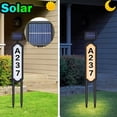thumbnail image 4 of DIY Solar House Number Light - Includes Stickers Outdoor Lighting LED Lights Easy to Install, Suitable for Courtyards, Gardens, Driveways, and Commercial Use, 4 of 6