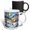 Multicolor, variant on 3drose, Winter Landscape. Four Season Series. Trees, Birds, Houses, Art Gift, 11oz Mug