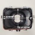 thumbnail image 3 of Dimeani 42437 Kit de cubo para faros delanteros 5 x 7 para montaje de faros delanteros para Chevrolet Express GMC Savana 1500 2500 3500 Safari Yukon Topkick Chevy Express 4500 K10 K20 K30 Suburban Cad, 3 of 6