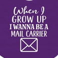 thumbnail image 4 of Inktastic Mail Carrier Future Postal Worker Boys or Girls Baby Bib, 4 of 4