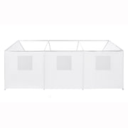 King Canopy Side Wall Kit 108 x 20 x 0 White Carport