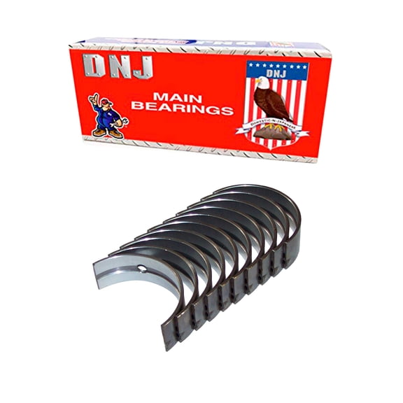 DNJ MB910 Standard Main Bearings Set Fits Cars & Trucks 72-82 Toyota Corolla 1.6L L4 OHV 8v