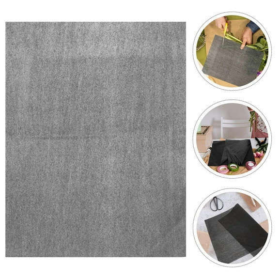 Black Tissue Paper Gift Wraps for Flower Packaging and Craft Projects 36 Sheets