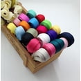 thumbnail image 3 of 18 piezas de cinta de grosgrain de 1 yarda para envolver regalos, manualidades y bricolaje. Multicolor, 6 mm., 3 of 9