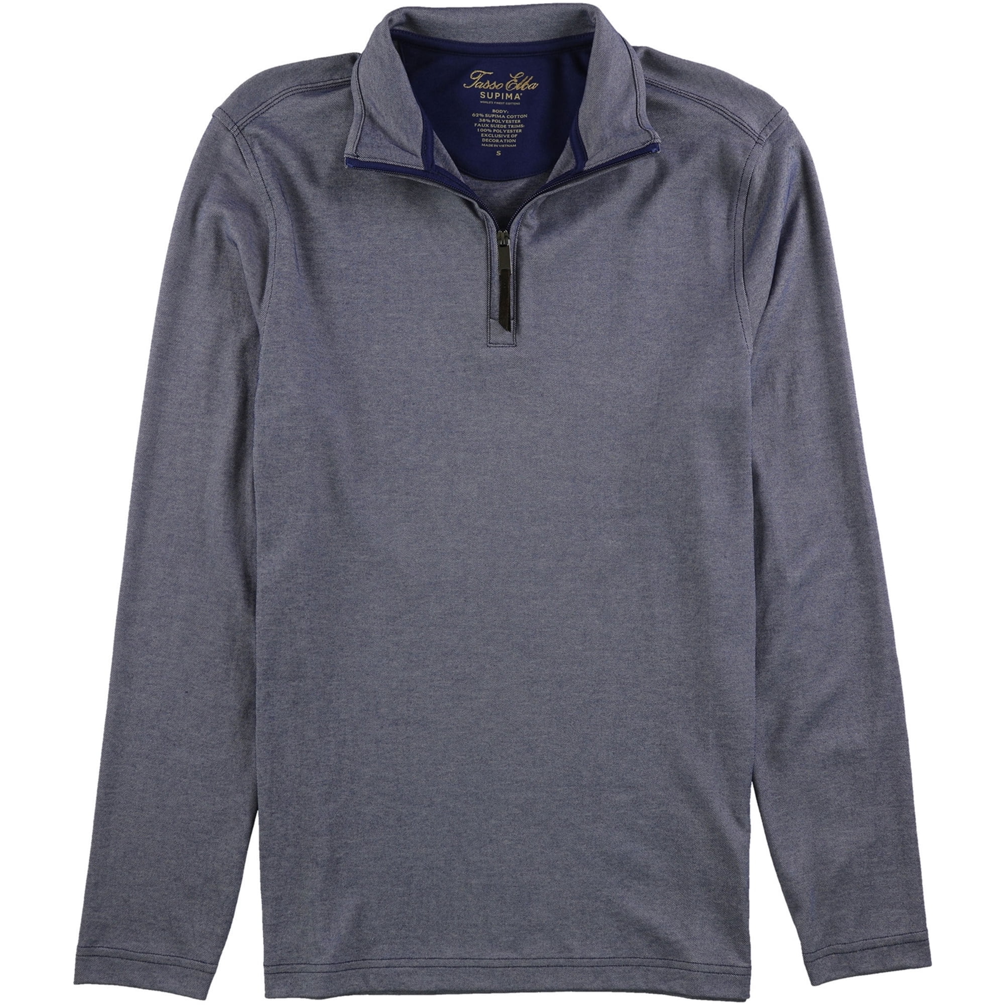 Tasso Elba - Tasso Elba Mens Pull Over Rugby Polo Shirt - Walmart.com - Walmart.com