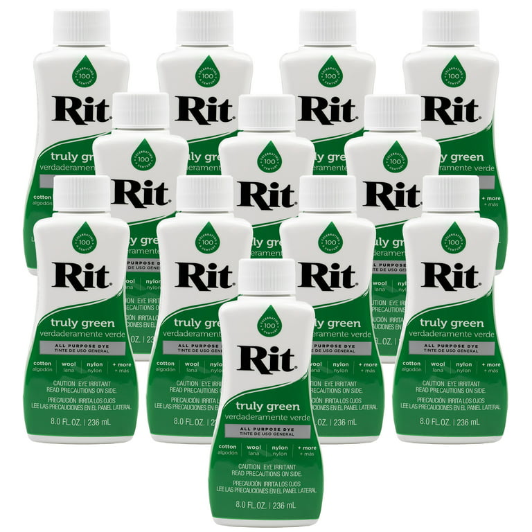 Rit Dye | All-Purpose 8 oz Liquid 12-Pack Case – Truly Green