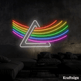thumbnail image 4 of Craftnamesign Rainbow Neon Sign, Rainbow Wall Art, Bedroom Living Decor, 4 of 4
