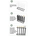 thumbnail image 4 of 3-Tier Compact Shoe Organizer Rack for Entryway and Closet Storage - Space Saving with Easy Assembly, 4 of 6