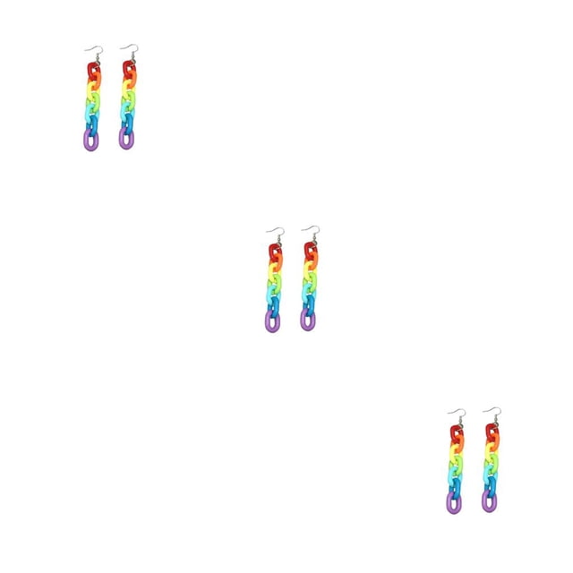 Qarigey 1 par de pendientes de estilo informal para mujer, pendiente de gota para senderismo y banquete, diseño Simple, joyería acrílica geométrica, Type1 NO1 Qarigey CBP298976
