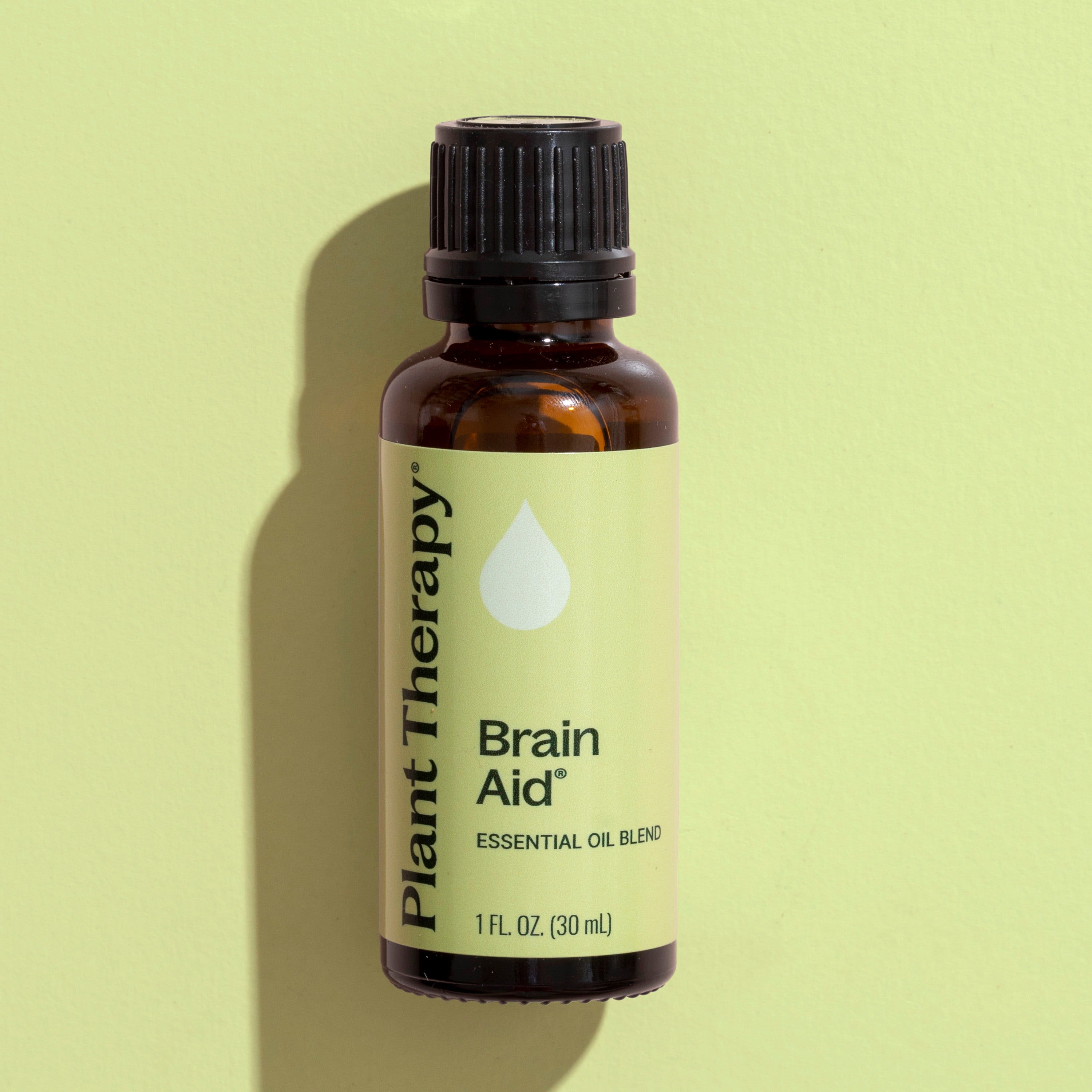 Plant Therapy Brain Aid Essential Oil Blend for Focus & Attention 100% Pure, Undiluted, Natural Aromatherapy 30 mL (1 oz)