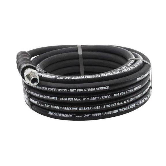 BluBird BLBPW3850 0.37 in. x 50 ft. BluShield Rubber Pressure Washer Hose