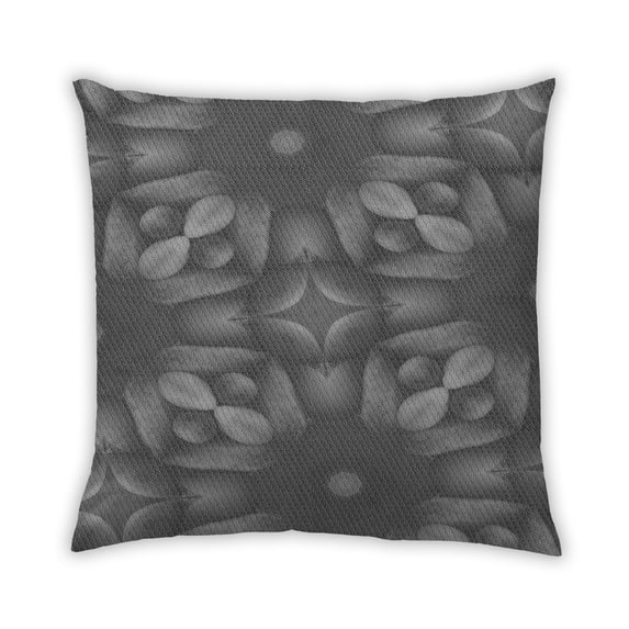 Ahgly Company Outdoor Square Contemporary Throw Pillow, 18 inch by 18 inch