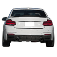 thumbnail image 4 of Ikon Motorsports Compatible with 14-21 BMW F22 Coupe AP Style Rear Bumper Lip Diffuser - Matte Carbon Fiber, 4 of 7