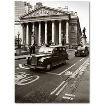 Trademark Fine Art "London Exchange" Canvas Art by Chris Bliss