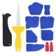 thumbnail image 4 of Removedor de sellador de silicona, 12 piezas/juego, esparcidor de sellador de plástico, raspador de calafateo, esparcidor de sellador, estética elegante, 4 of 9