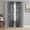Black, variant on Sheer Curtains 96 Inches Long 2 Panels Set for Living Room, Turquoise Gray Sheep Skin Semi Sheer Curtains for Windows, Ombre Farmhouse Animal Print Voile Window Treatments Rod Pocket Curtain