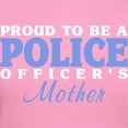 thumbnail image 3 of CafePress - Officer's Mother T Shirt - Women's Traditional Fit Dark T-Shirt, 3 of 4