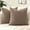 Camel, variant on 18×18 Inch Decorative Throw Pillow Cover Set, Soft Corduroy Fabric, Textured Solid Design, Comfortable Accent for Sofa Couch or Bed, Hidden Zipper Closure, 2 Pack