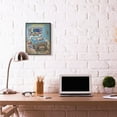 thumbnail image 2 of Bed Hog Funny Pet Dog Cartoon Design Oversized Framed Giclee Texturized Art by Gary Patterson, 2 of 8